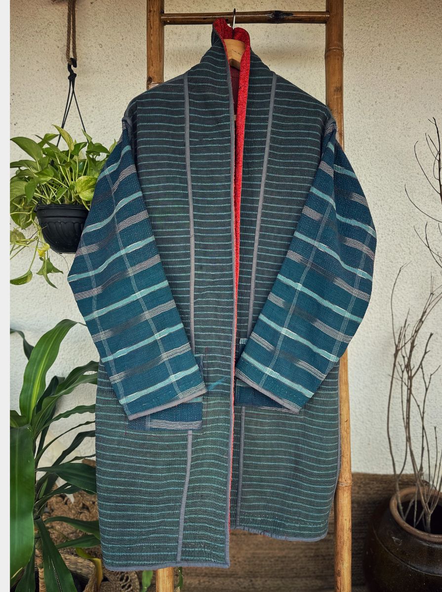 Coat Midnight Scarlet (Long)