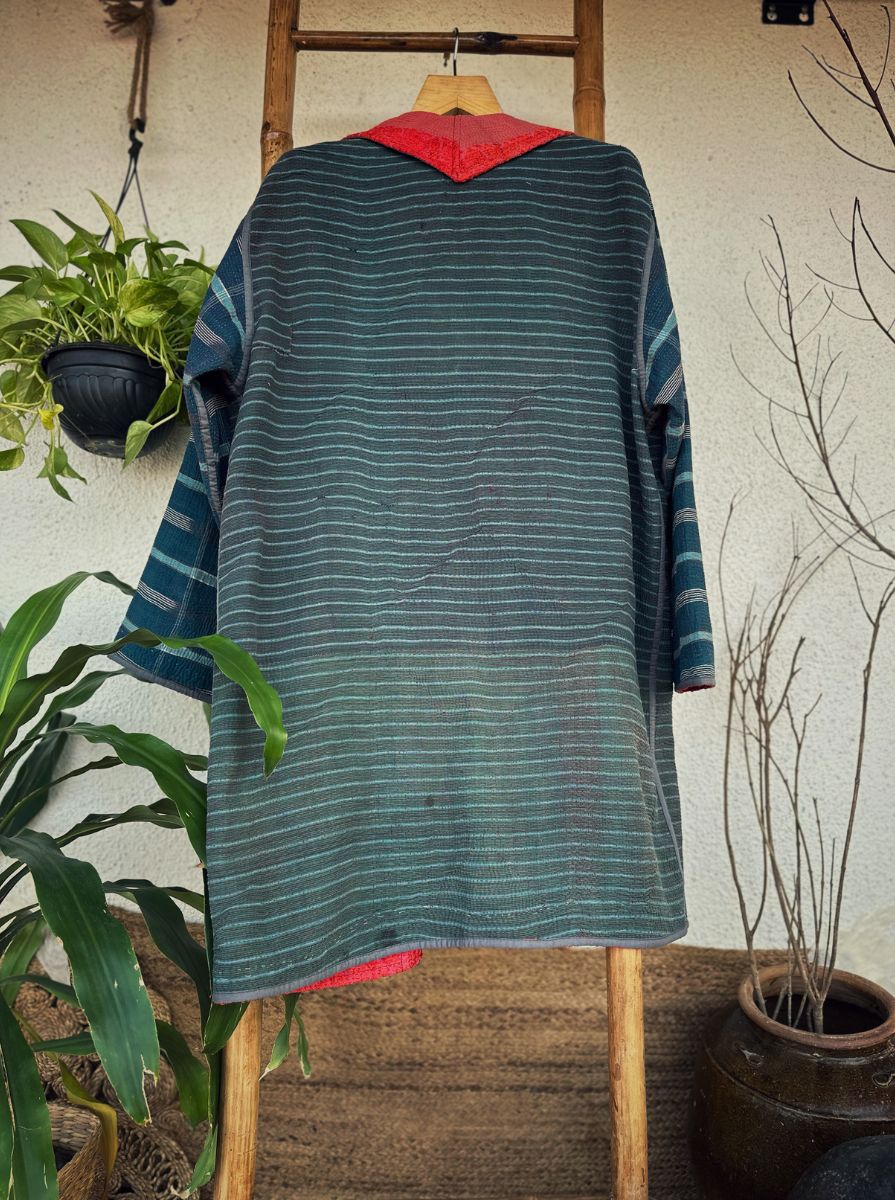 Coat Midnight Scarlet (Long)