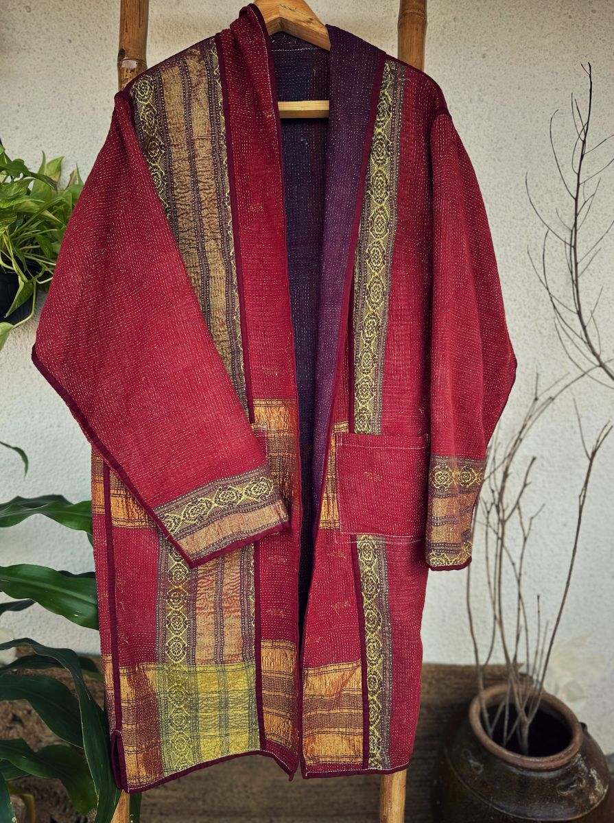 Coat Midnight Plum (Long)