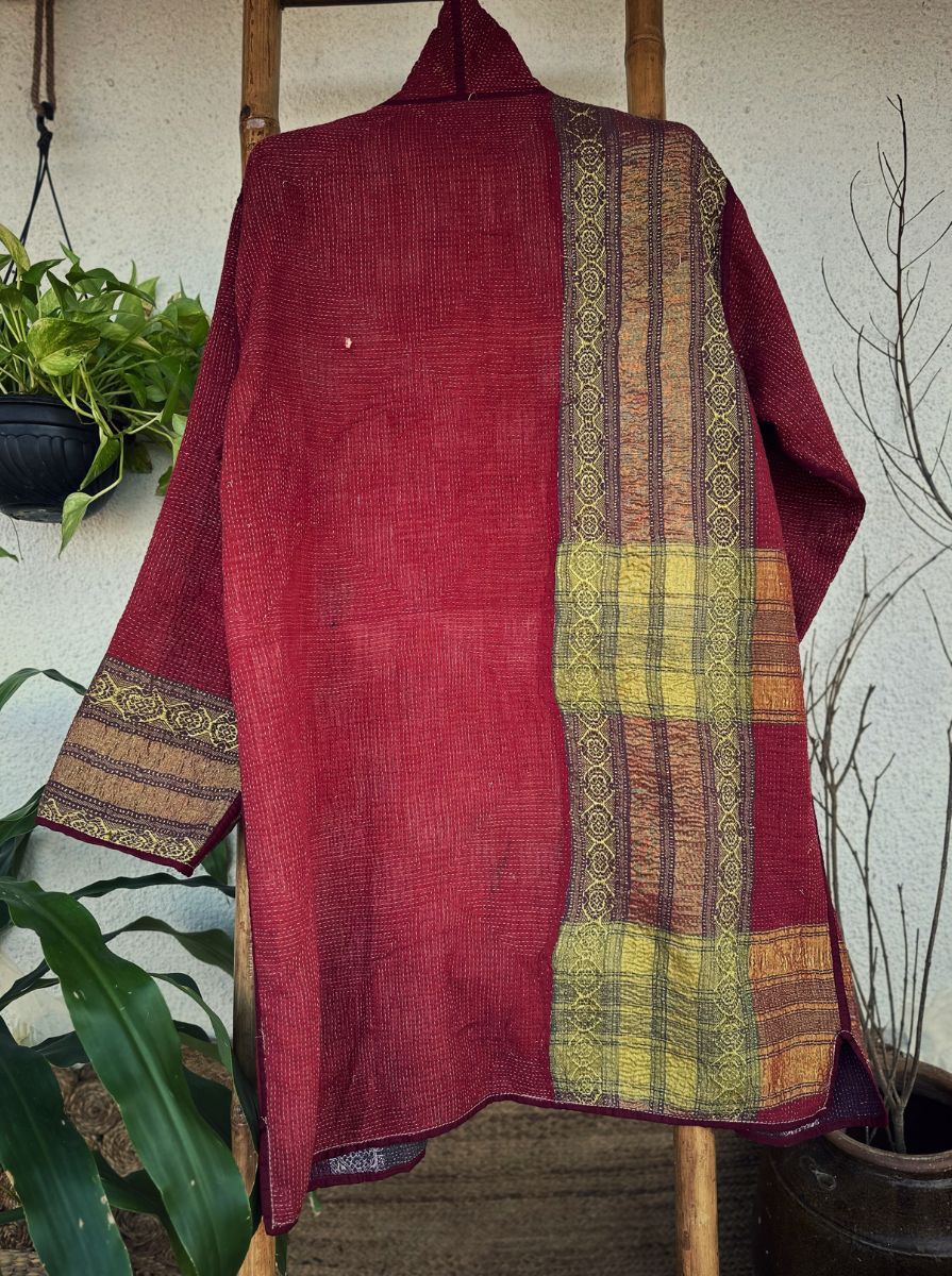 Coat Midnight Plum (Long)