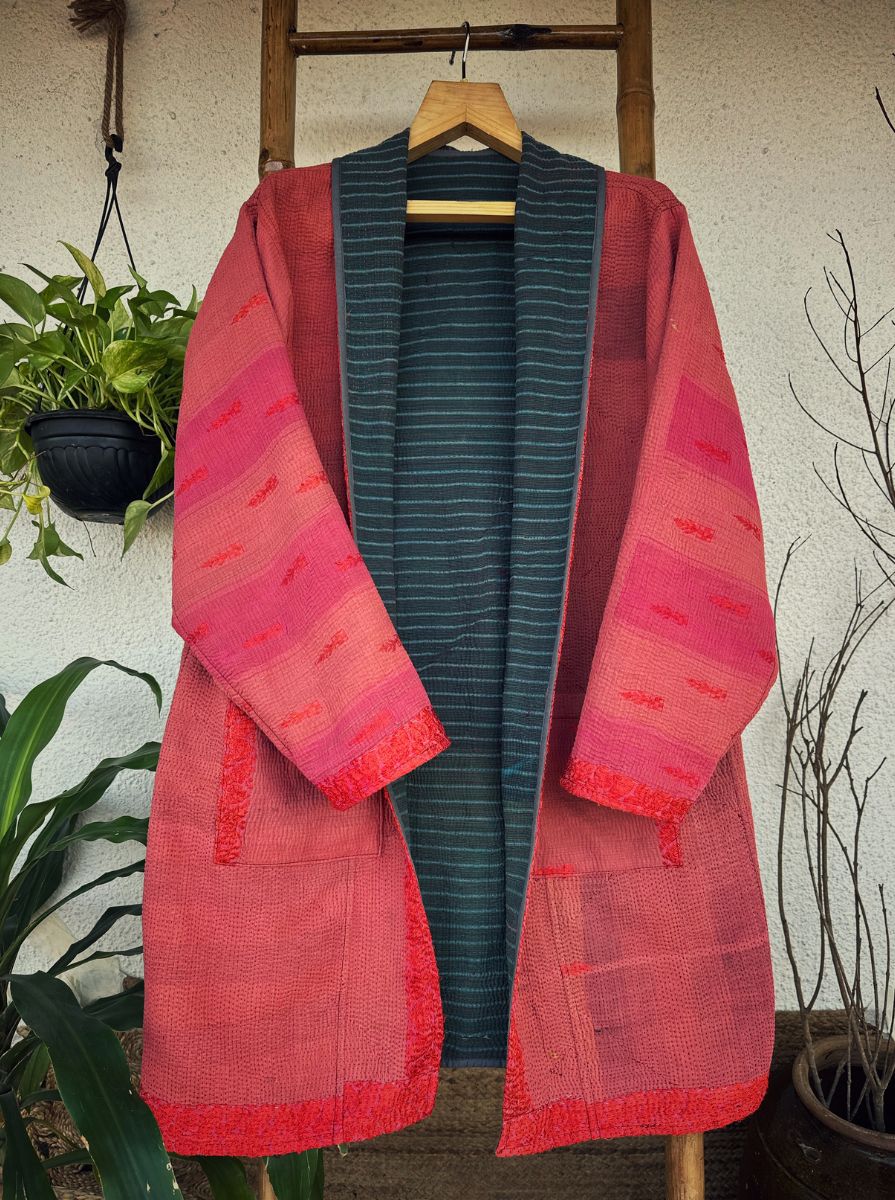 Coat Midnight Scarlet (Long)
